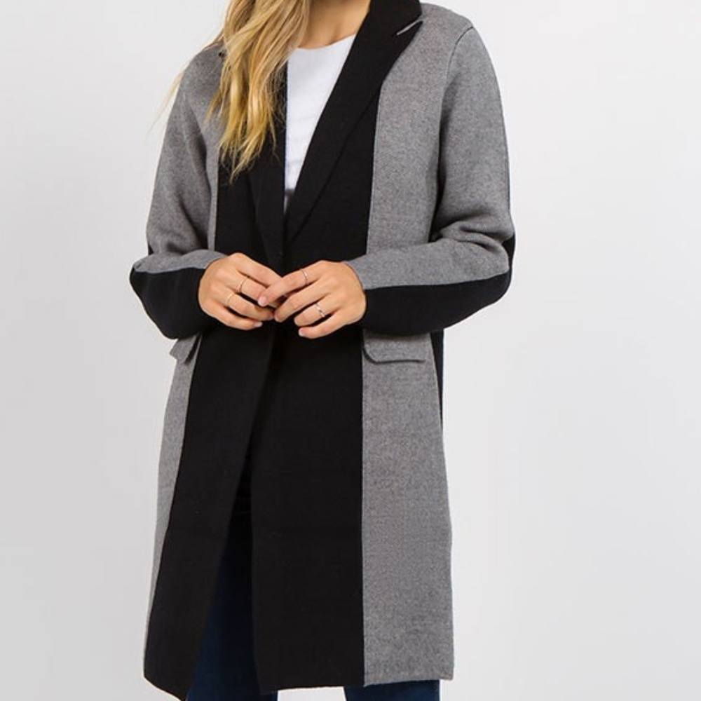 Strut and Bolt Wool Sweater Coat